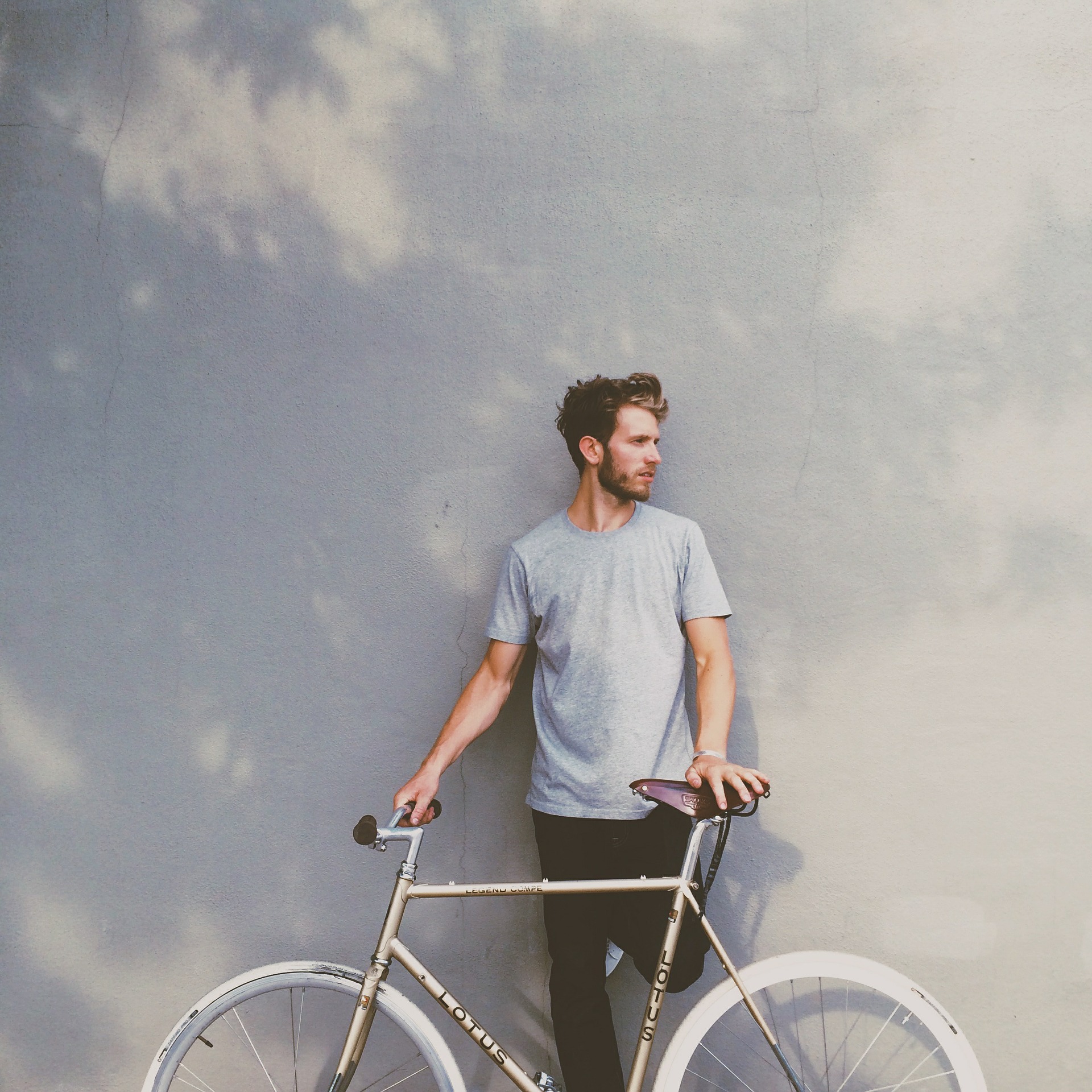 Bicycle-and-man