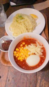 トマトつけ麺